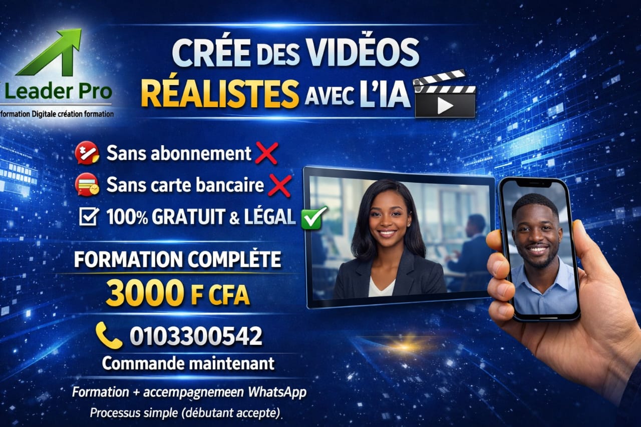 Créer des vidéos réalistes avec l'IA
