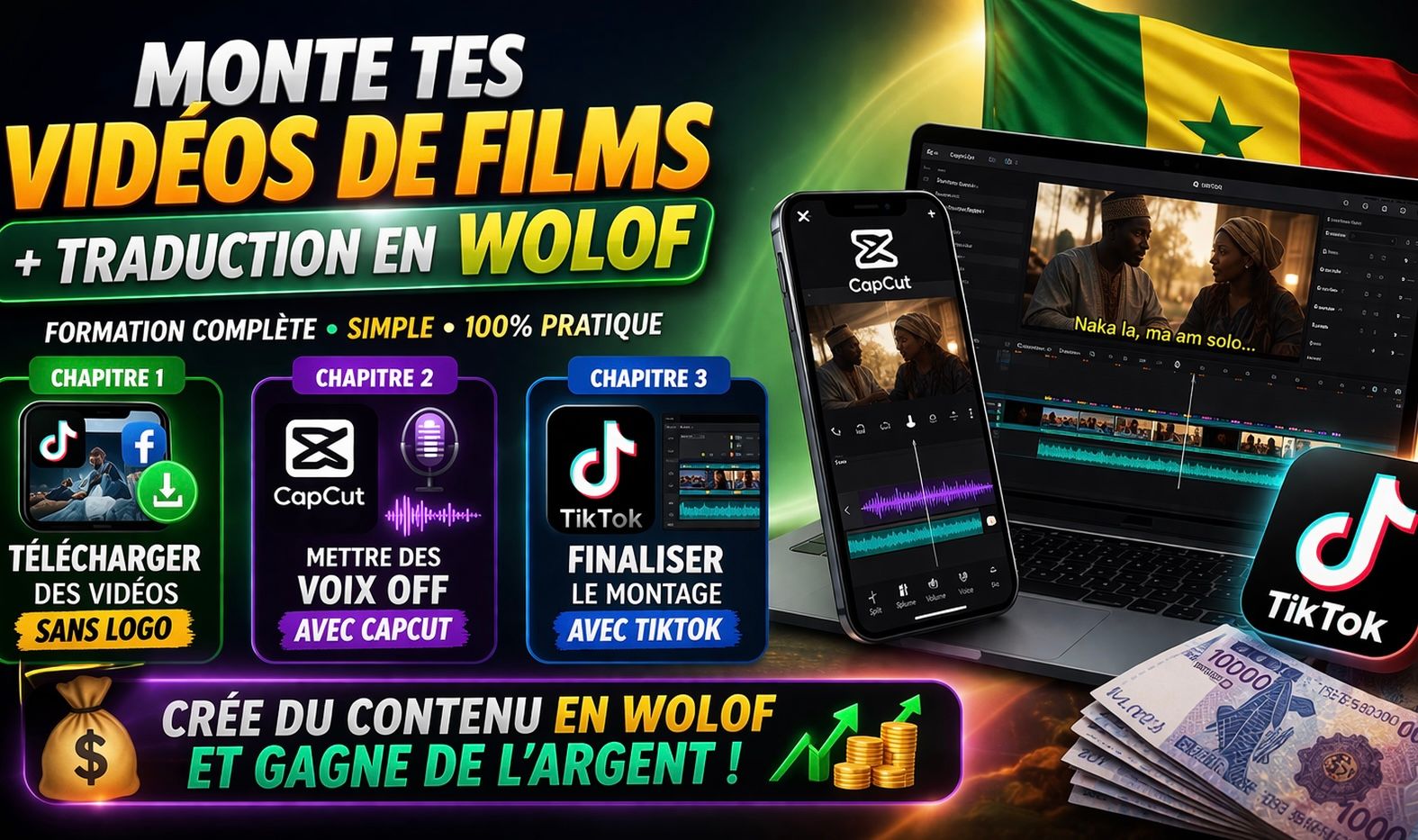Montage Film 🎥 en Wolof