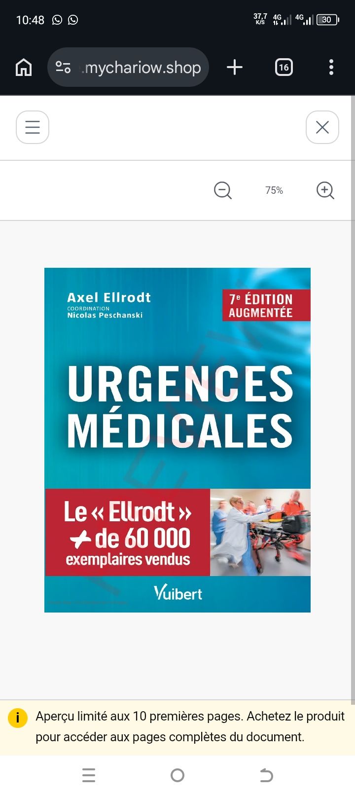 URGENCES MÉDICALES