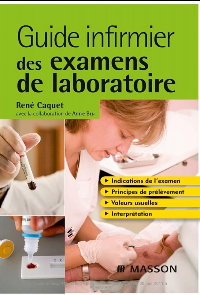 Guide infirmier des examens de laboratoire