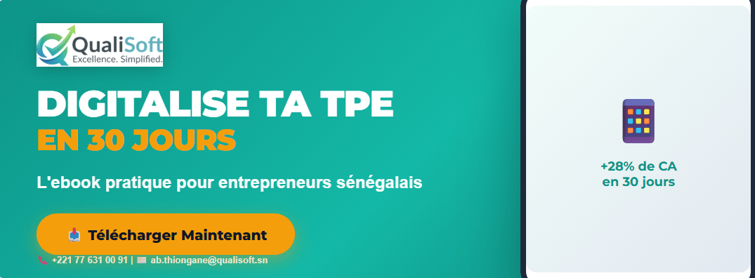 Qualisoft Digitalise ta TPE en 30 jours