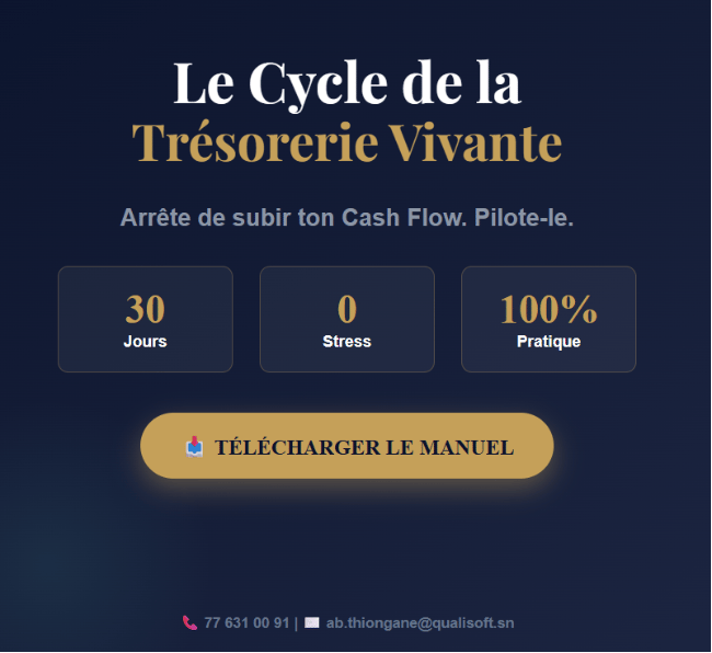 Qualisoft - Le Cycle de la Trésorerie Vivante