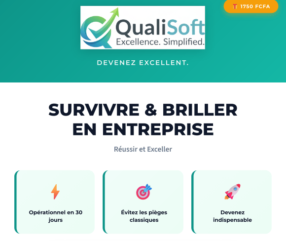 Qualisoft Survivre & Briller en Entreprise
