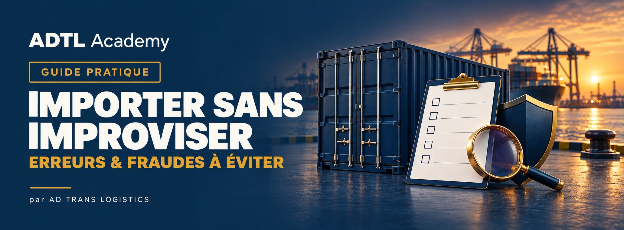 Importer : guide pour éviter les erreurs et les fraudes