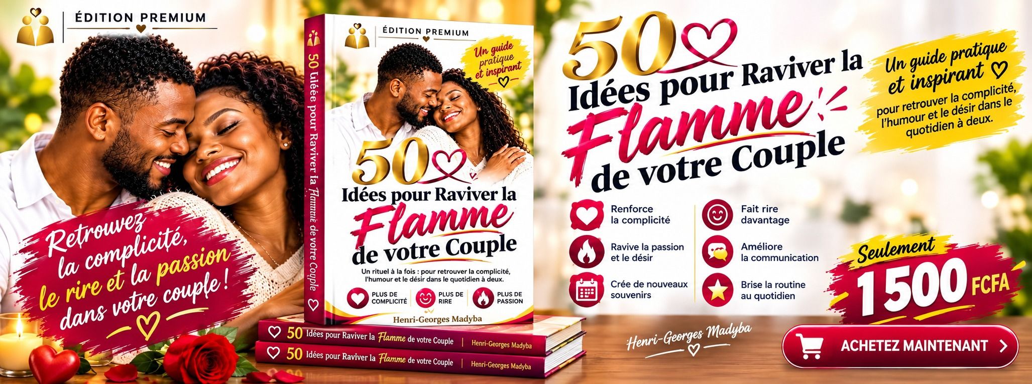 ❤️ 50 Idées pour Raviver la Flamme de votre Couple