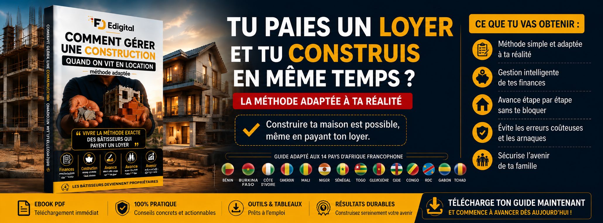 Kit du Bùtisseur Organisé : La solution pour construire votre maison en payant son loyer