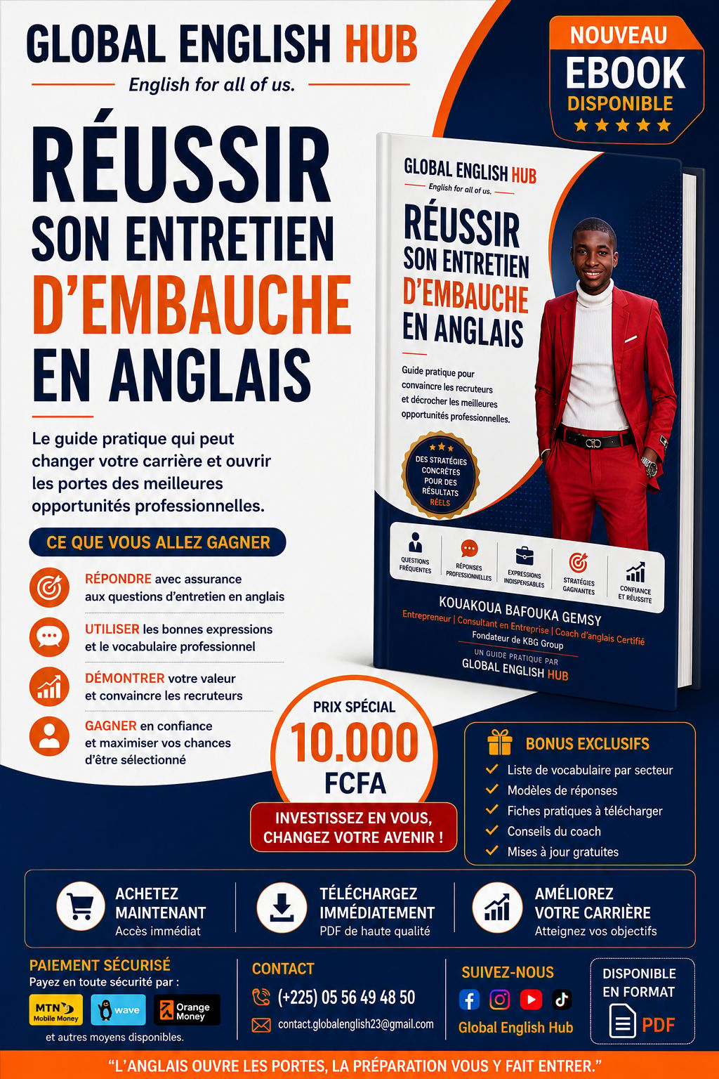 Réussir son entretien d’embauche en anglais