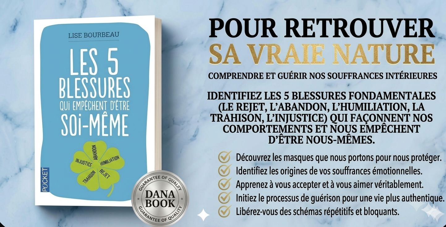 Les  5 Blessures Qui Empêchent D’être Soi Même