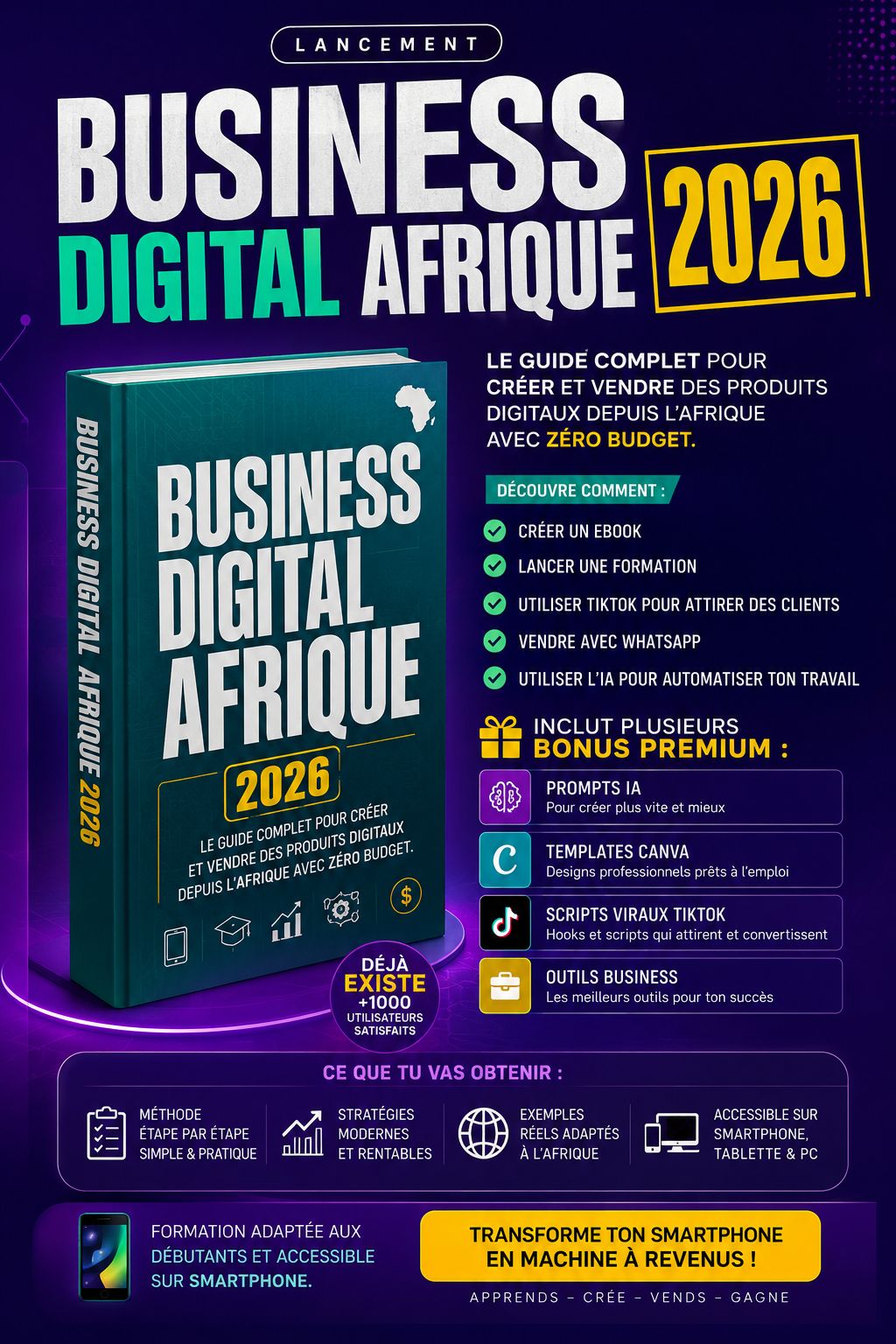 💰 Lance Ton Business En Ligne Depuis l’Afrique