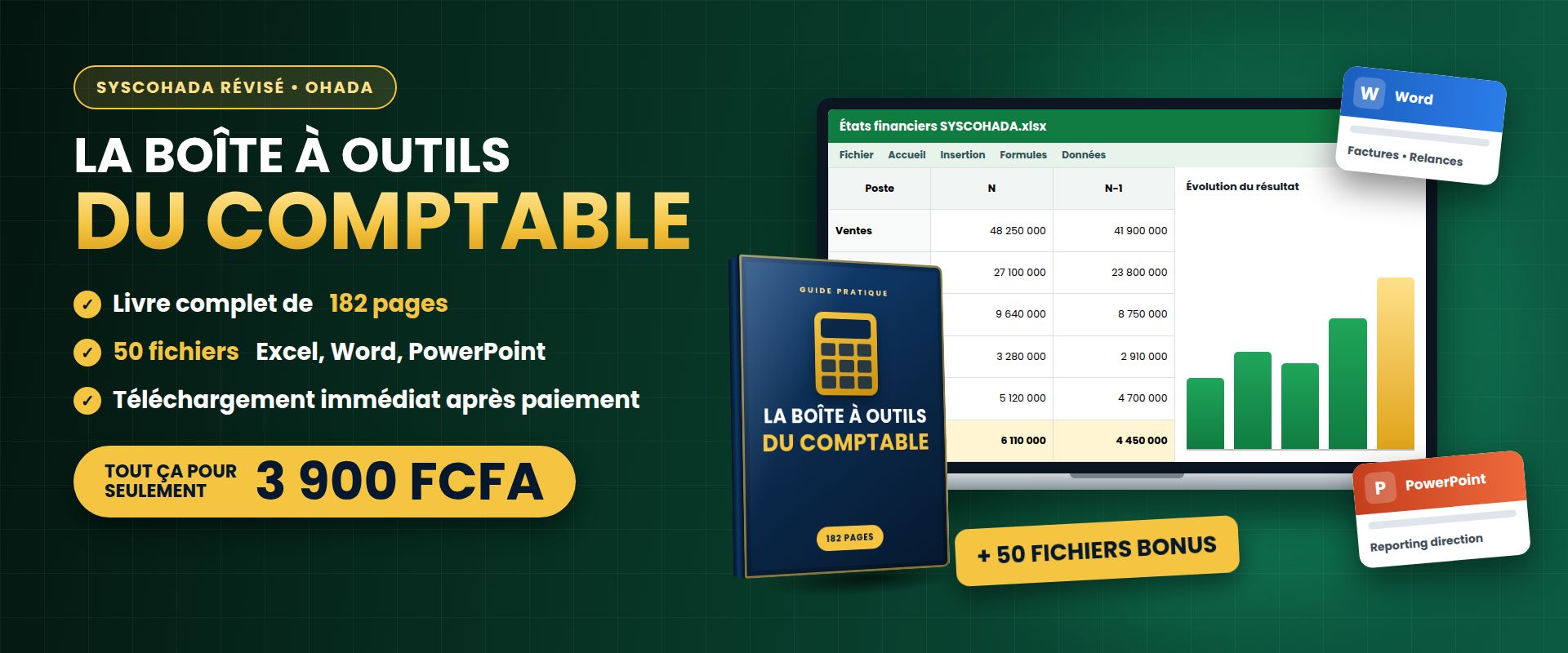 📘 LA BOÎTE À OUTILS DU COMPTABLE : Le Guide SYSCOHADA