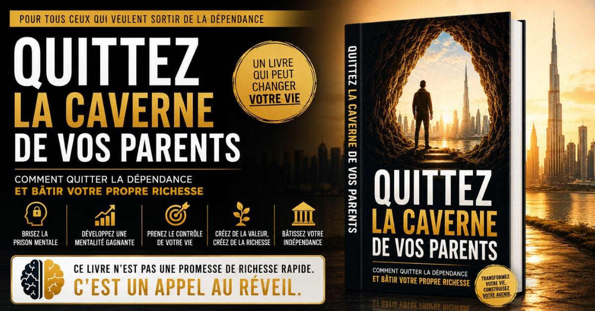 Quittez la Caverne de vos Parents : Comment sortir de la dépendance et bâtir votre propre Richesse
