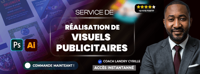 Service de Realisation de Visuels Publicitaires - Produit E-commerce (Livraison sous 48h)