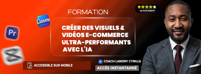 2 jours pour maîtriser la création de visuels et vidéos qui convertissent, même en partant de zéro