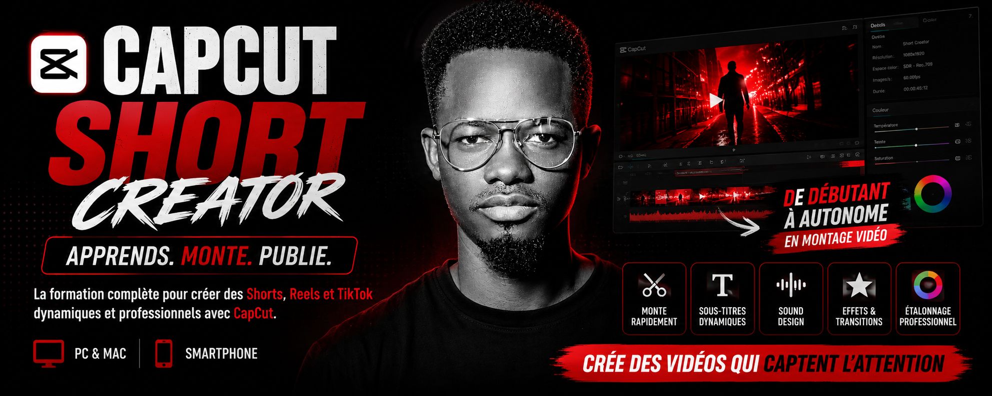 Formation CapCut Débutant + 30 Presets de Texte Offerts
