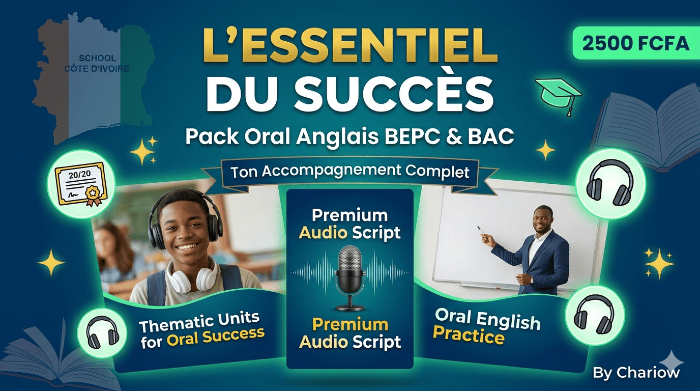 GUIDE ORAL : Spécial Anglais BEPC & BAC