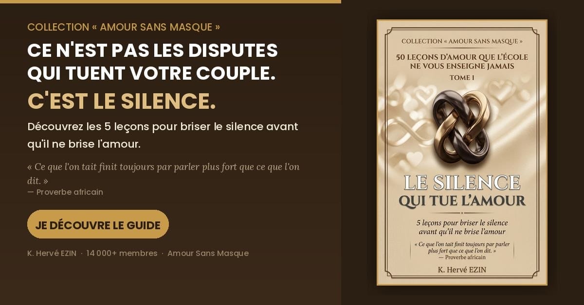 50 LEÇONS D'AMOUR QUE L'ÉCOLE NE VOUS ENSEIGNE JAMAIS. TOME 1: LE SILENCE QUI TUE L'AMOUR