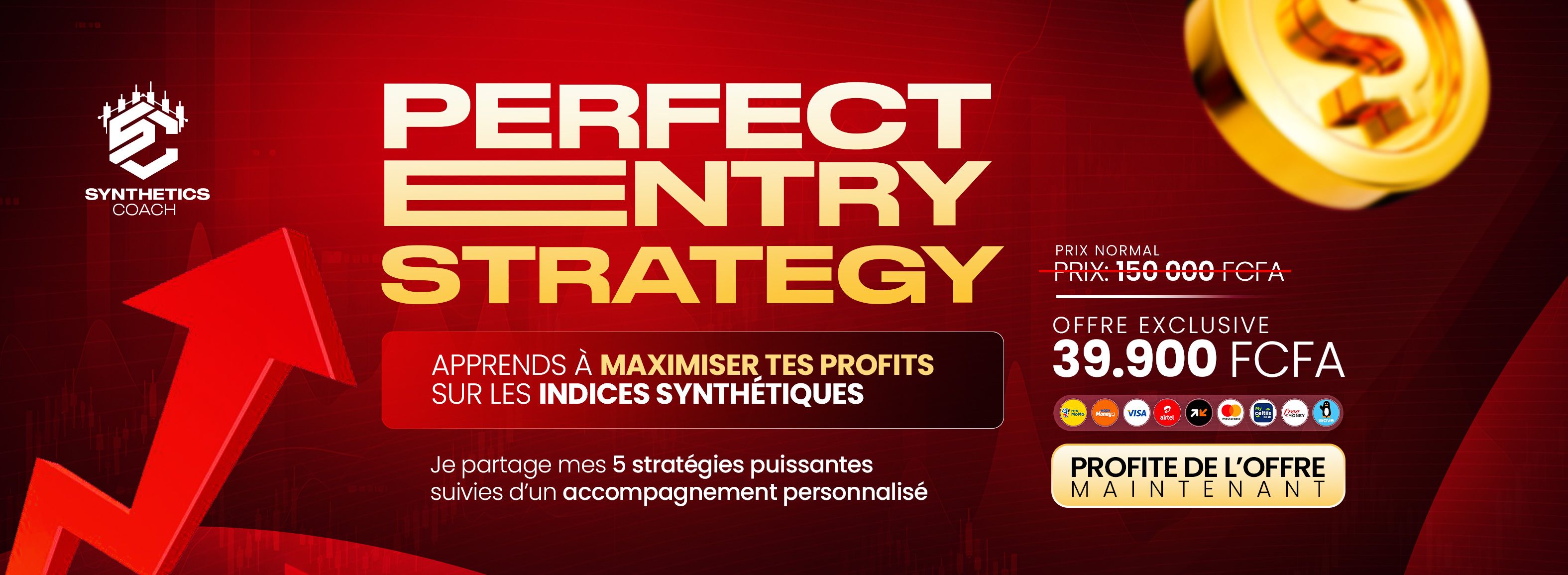 PERFECT ENTRY STRATEGY : LES 5 STRATÉGIES LES PLUS PUISSANTES POUR DEVENIR UN TRADER RENTABLE