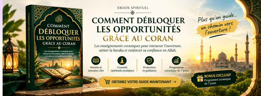 COMMENT DÉBLOQUER LES OPPORTUNITÉS GRÂCE AU CORAN🕌