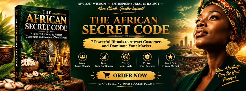 The African Secret Code: 7 Powerful Rituals to Attract Customers and Dominate Your Market