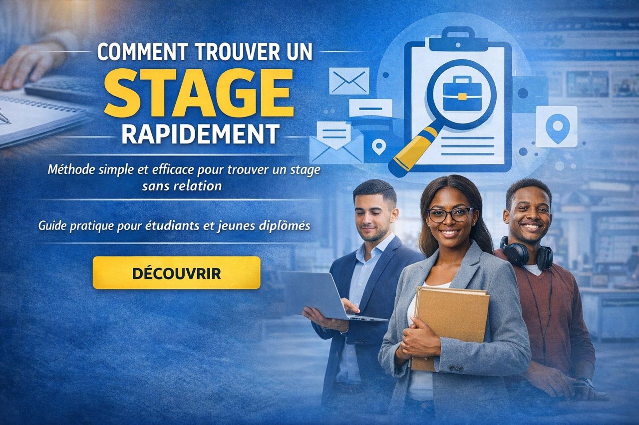 COMMENT TROUVER UN STAGE RAPIDEMENT SANS MEME UNE RELATION