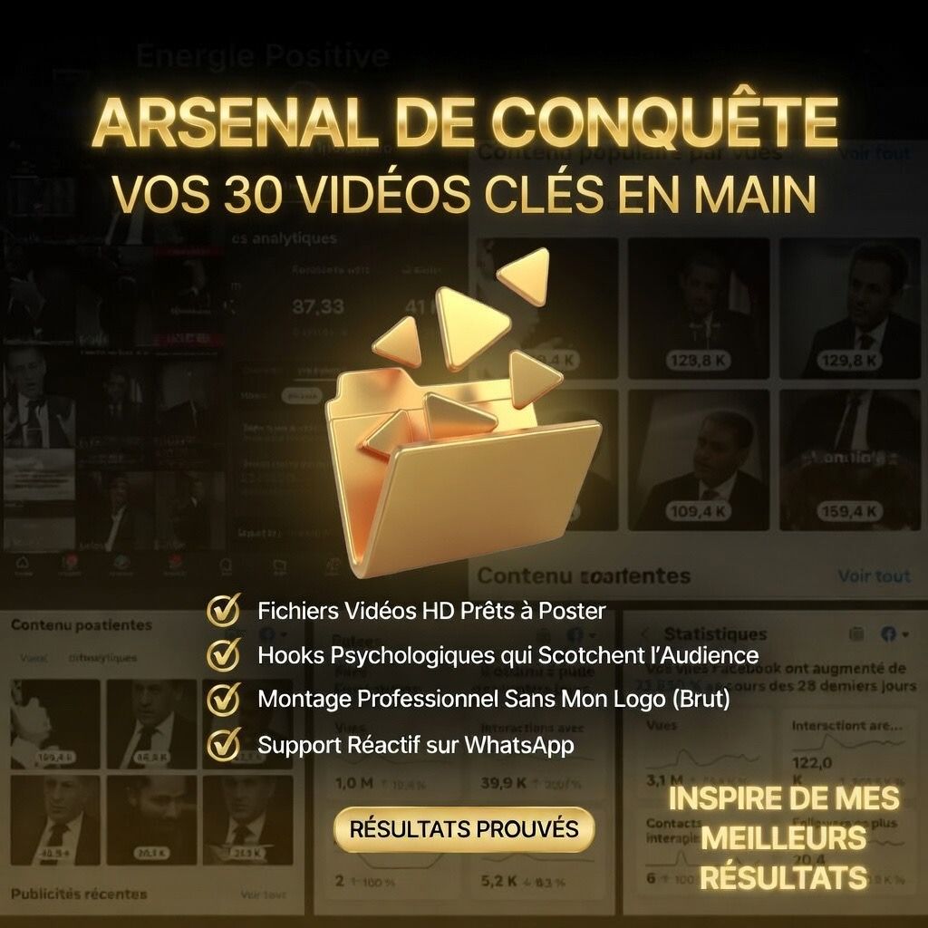 PACK DOMINATION VISUELLE : 30 PÉPITES INÉDITES + GUIDE STRATÉGIQUE