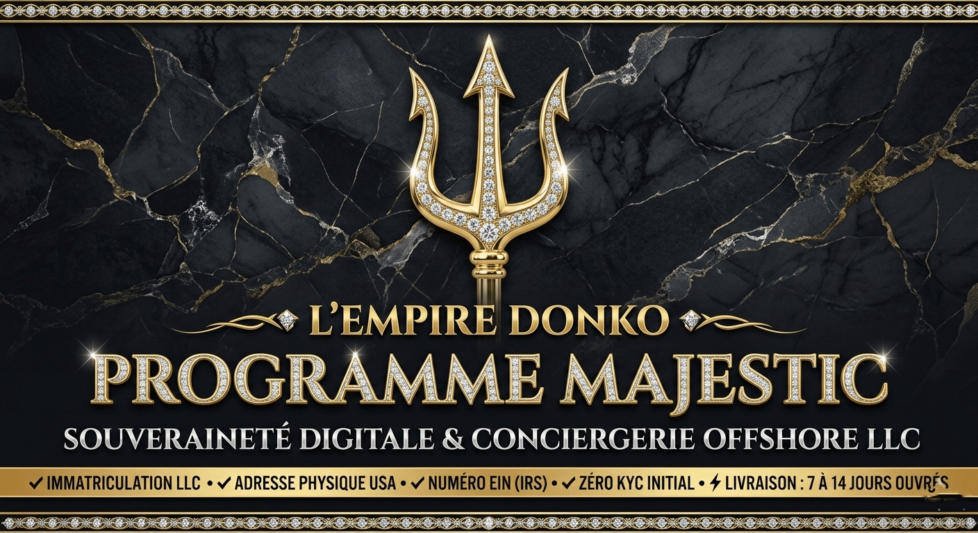 PROGRAMME MAJESTIC : Pack Souveraineté & Conciergerie Offshore LLC