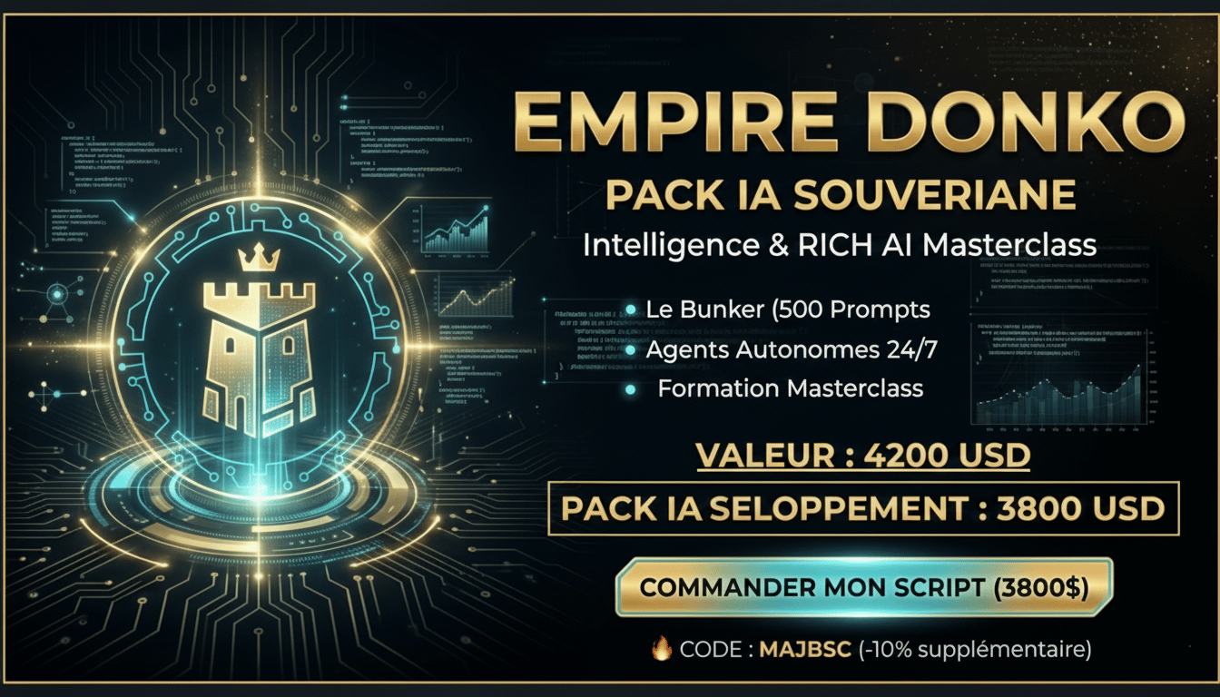 PACK IA SOUVERAINE : Intelligence Artificielle & Domination RICH AI