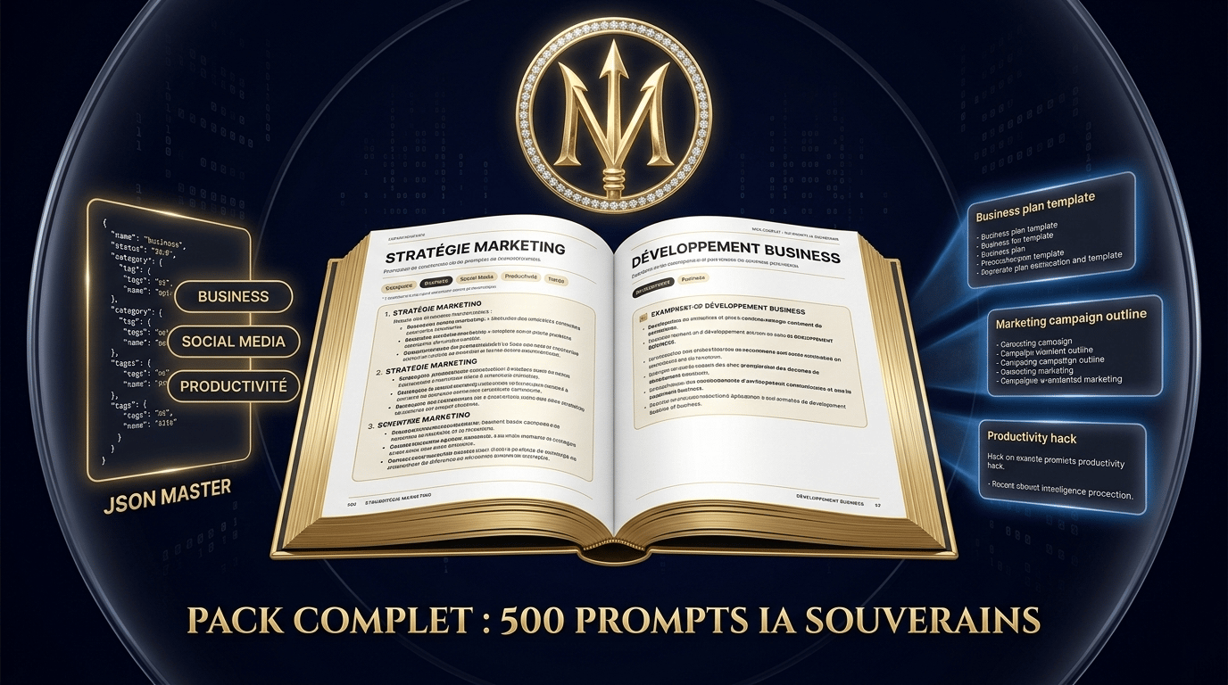 Prompts IA Souverains Édition MAJESTIC – Collection Expert JSON PDF