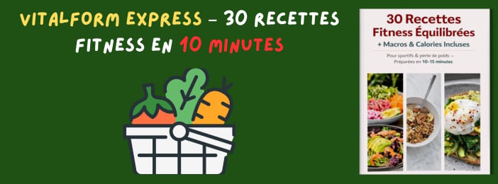 30 recettes fitness prêtes en 10 minutes pour manger sain sans perdre de temps