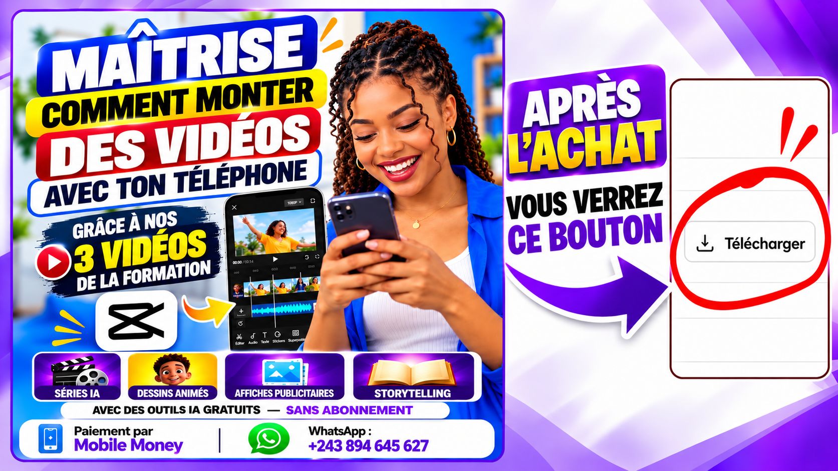Montage vidéo avec ton téléphone