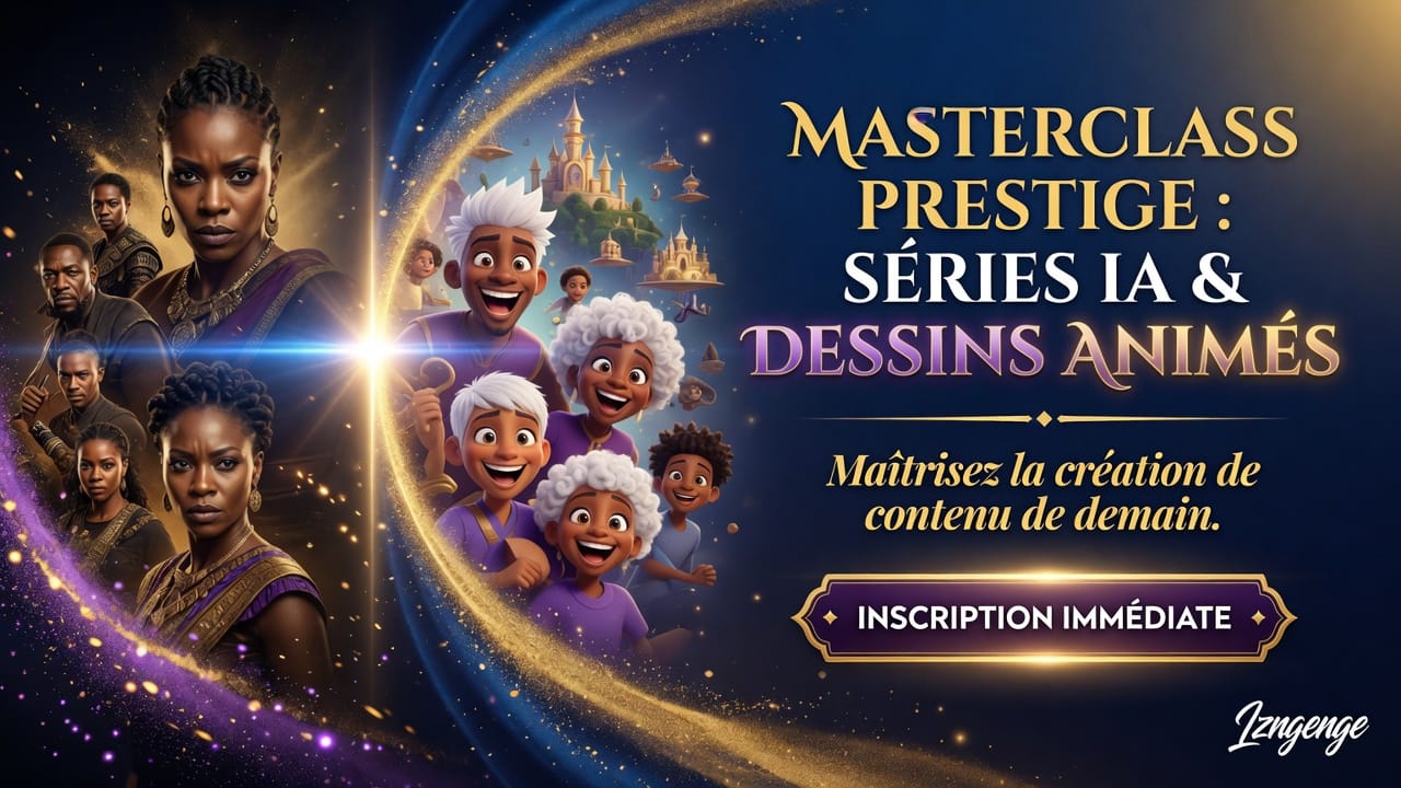 Création des minis séries et dessins animés IA