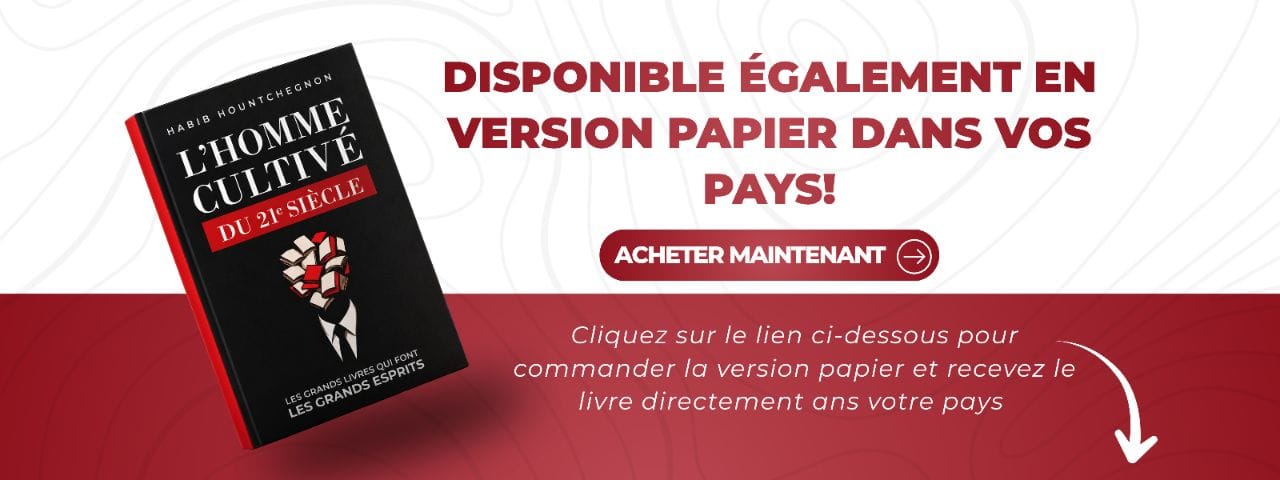 LIVRE PAPIER - L’HOMME CULTIVÉ DU 21ᵉ SIÈCLE