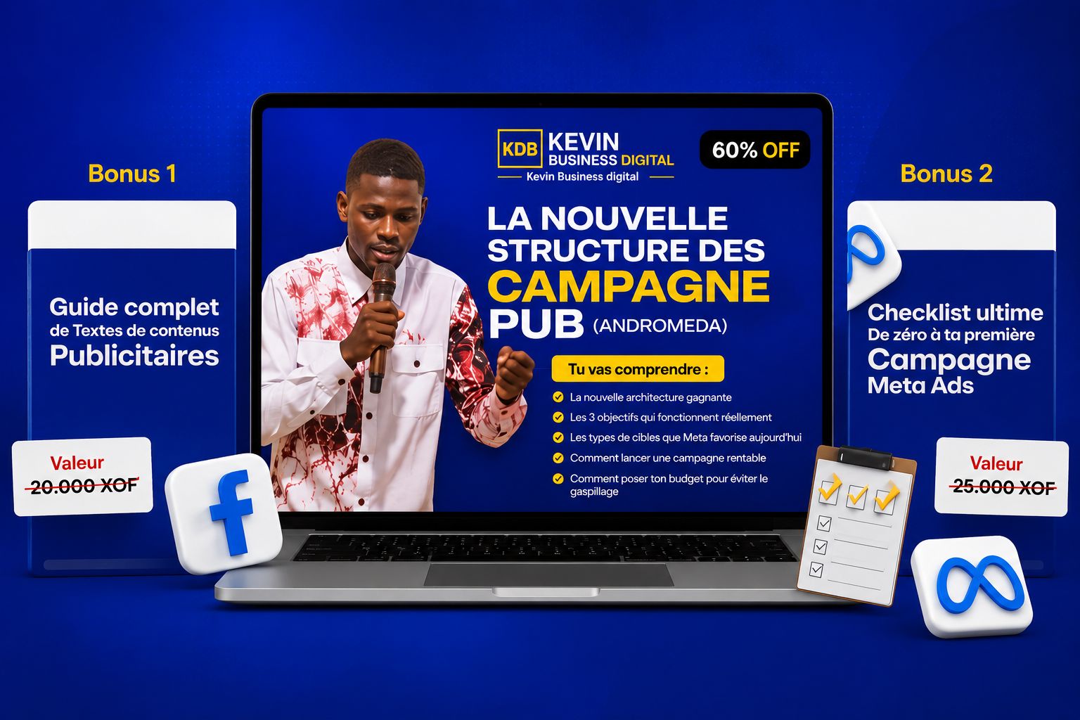 Apprends à lancer des Campagnes Publicitaire Facebook (Mise à jour 2026) - Les bases