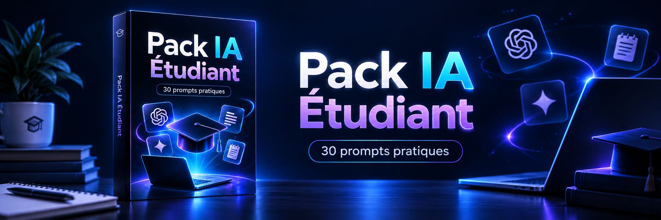 Pack IA Étudiant – Automatise Ta Vie