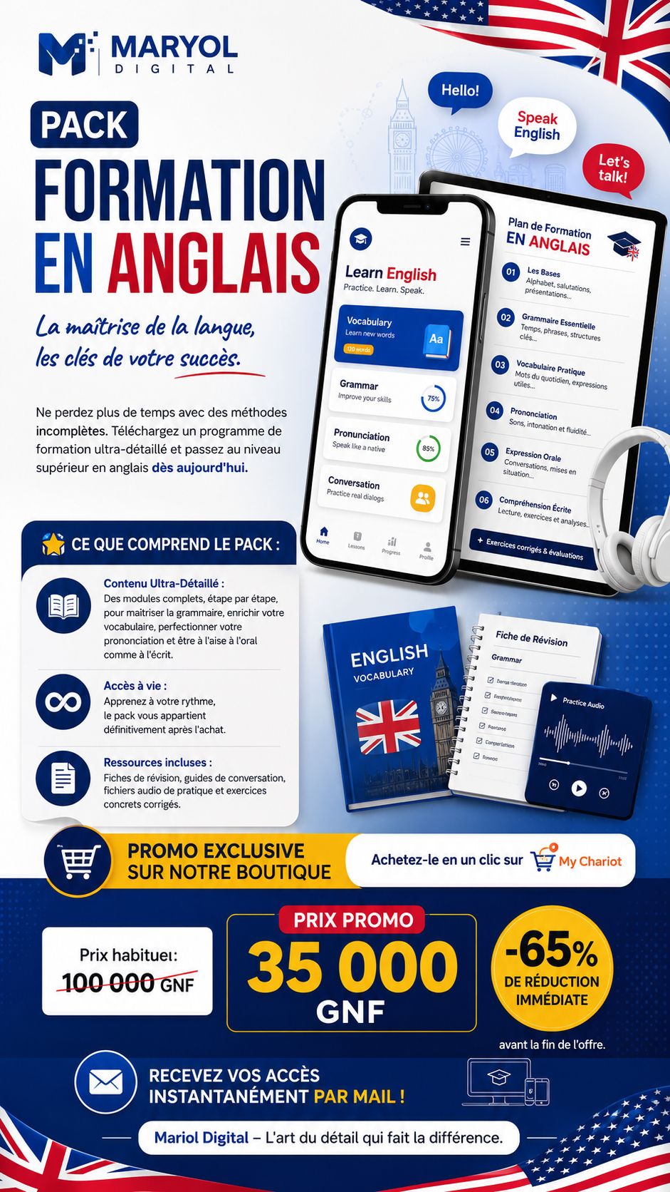 Pack de Formation en Anglais