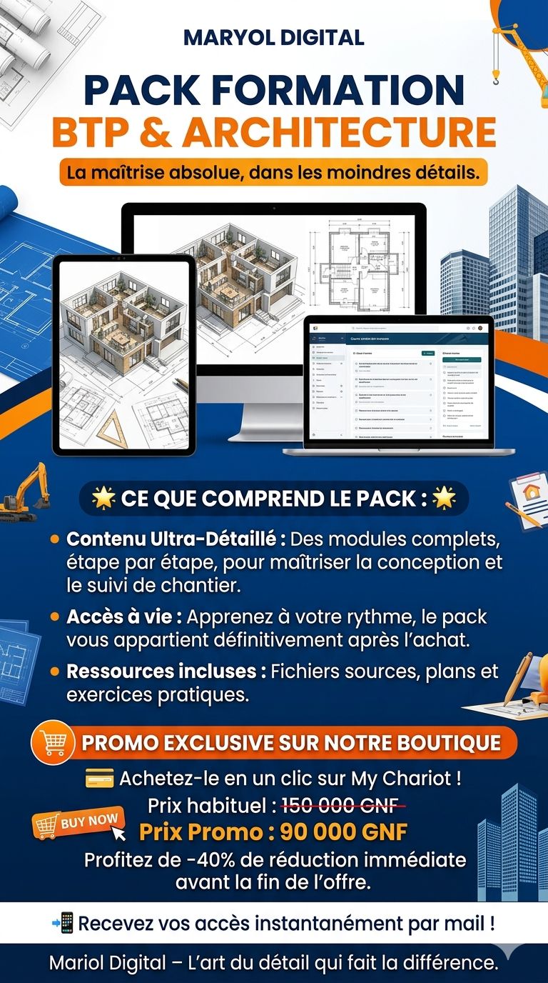 Formations BTP et architecture