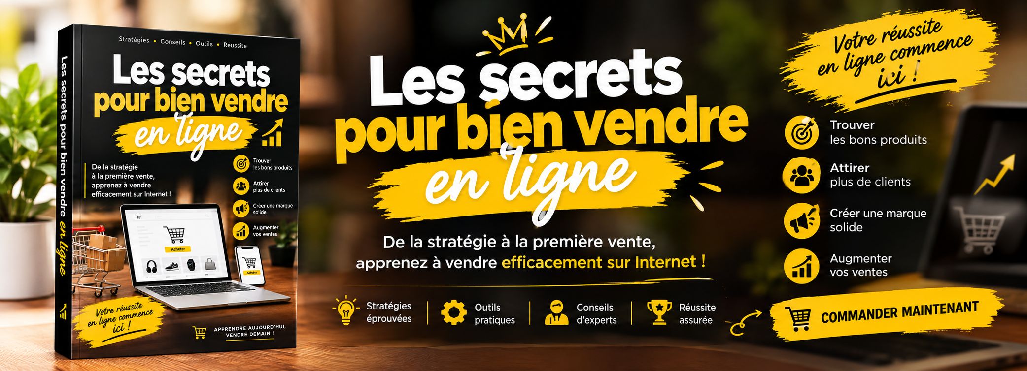Les Secrets pour bien Vendre en ligne