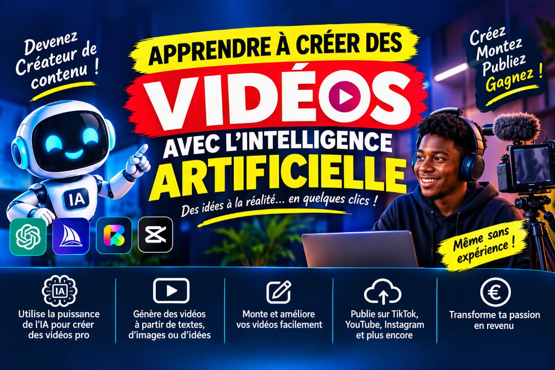 Apprendre à créer des vidéos avec L'IA