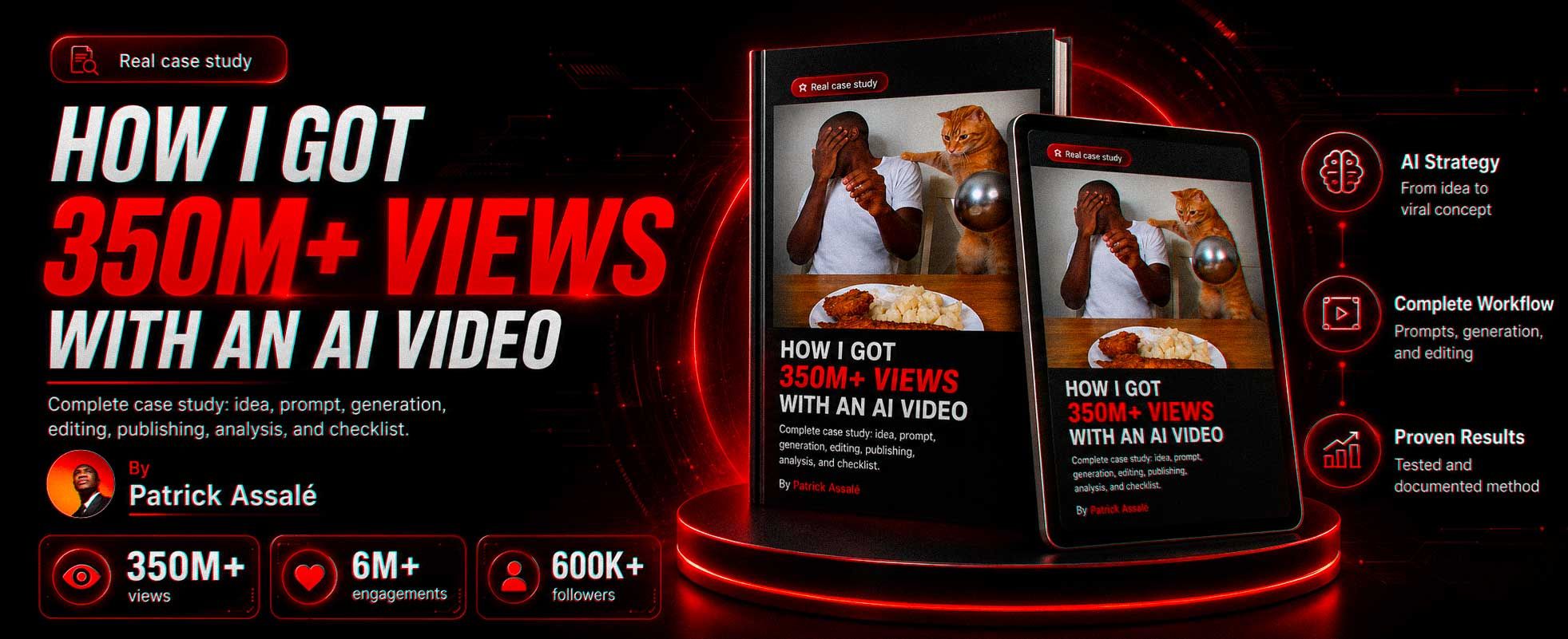 HOW I GOT +350 MILLION VIEWS WITH AN AI VIDEO