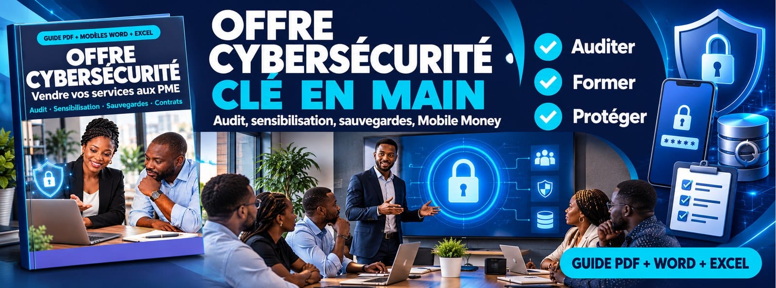 Offre cybersécurité clé en main : vendre vos services aux PME