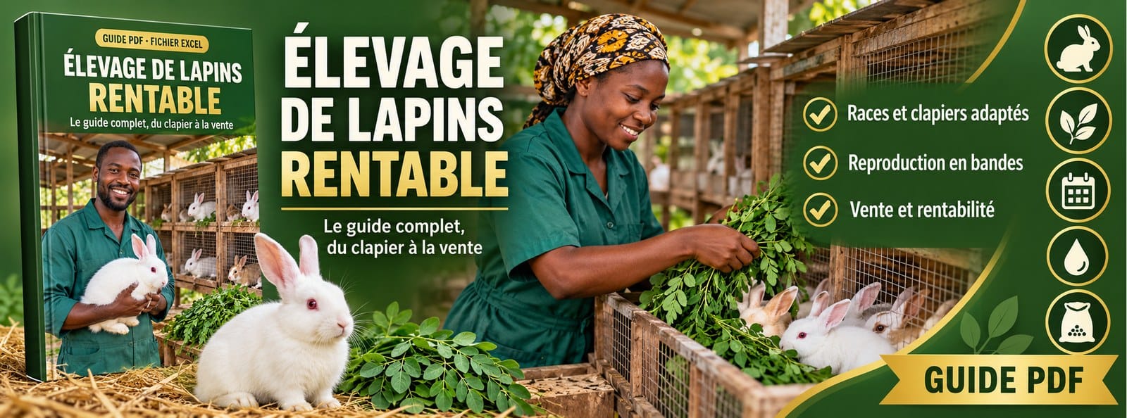 Élevage de lapins rentable : le guide complet, du clapier à la vente