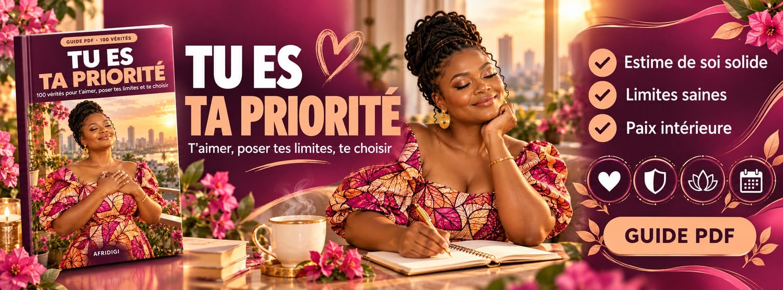 Tu es ta priorité : 100 vérités pour t'aimer, poser tes limites et te choisir