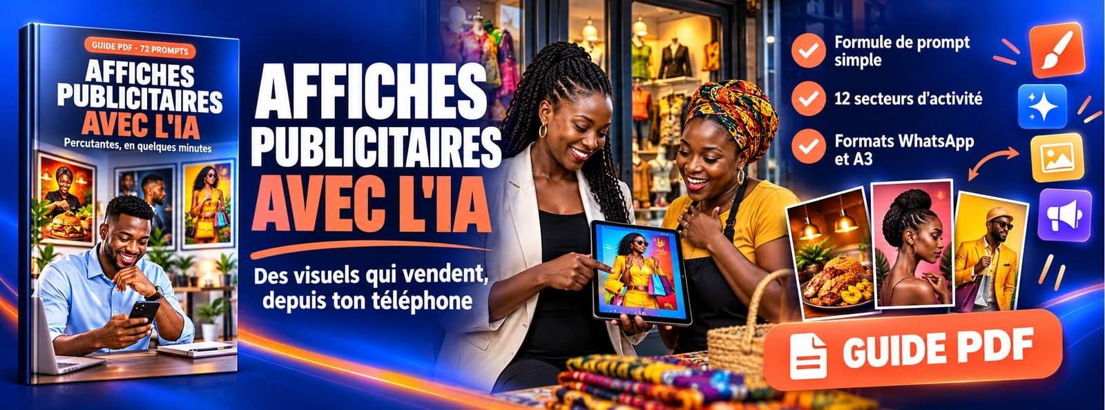 Crée des affiches publicitaires percutantes avec l'IA en quelques minutes