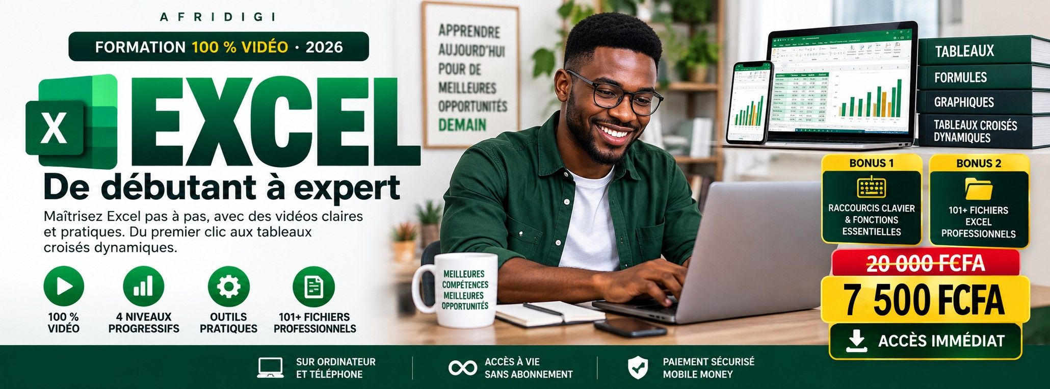 De Débutant à Expert sur Excel
