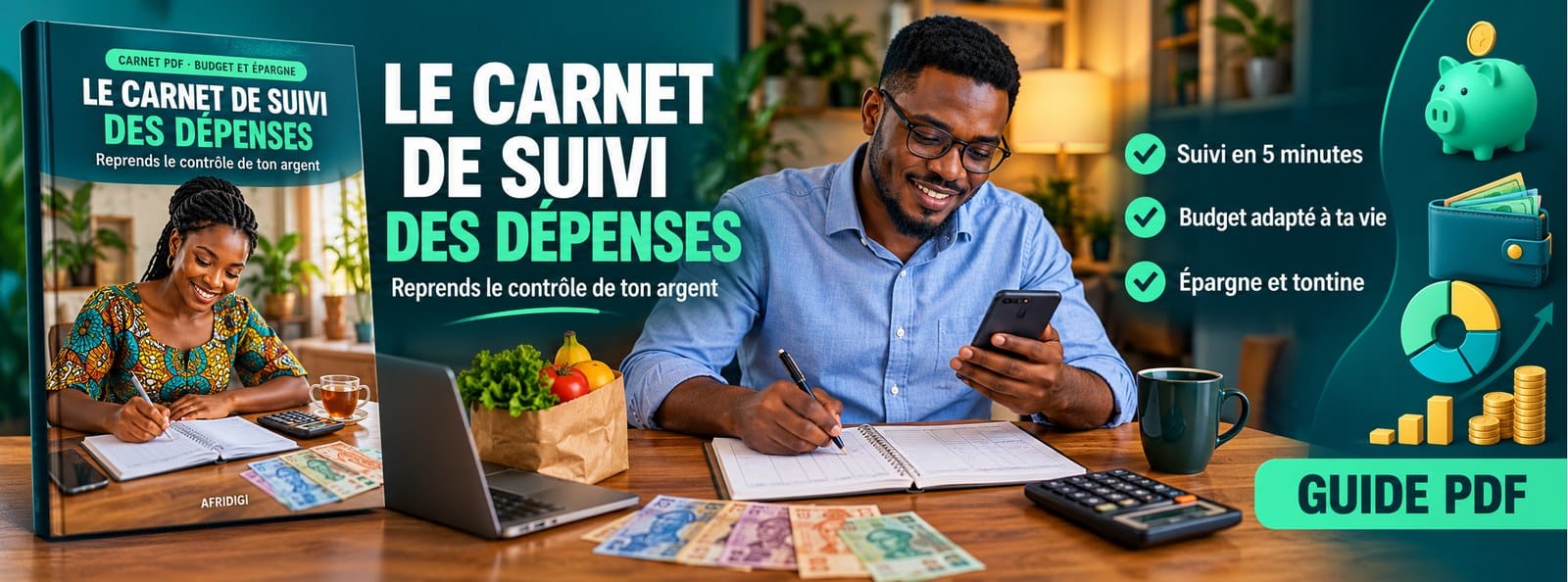 Le carnet de suivi des dépenses : reprends le contrôle de ton argent