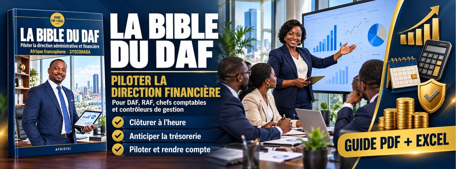 La bible du DAF : piloter la direction financière en Afrique francophone