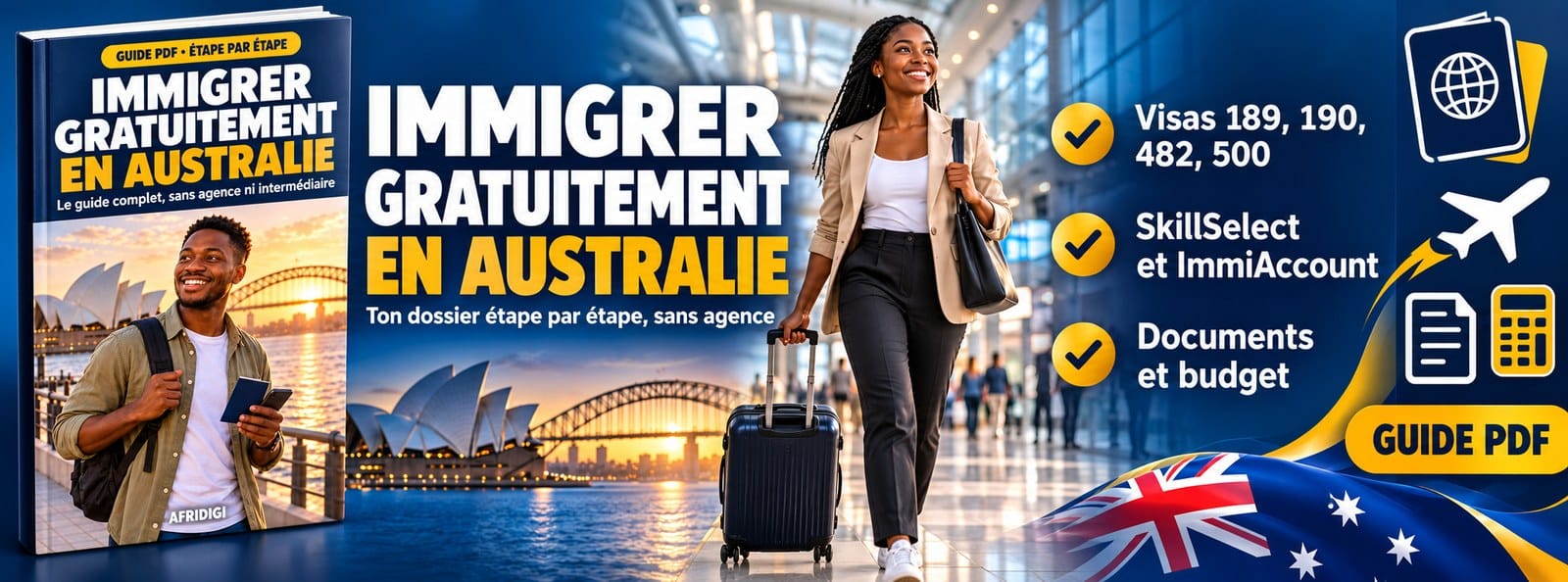 Immigrer gratuitement en Australie : le guide complet étape par étape