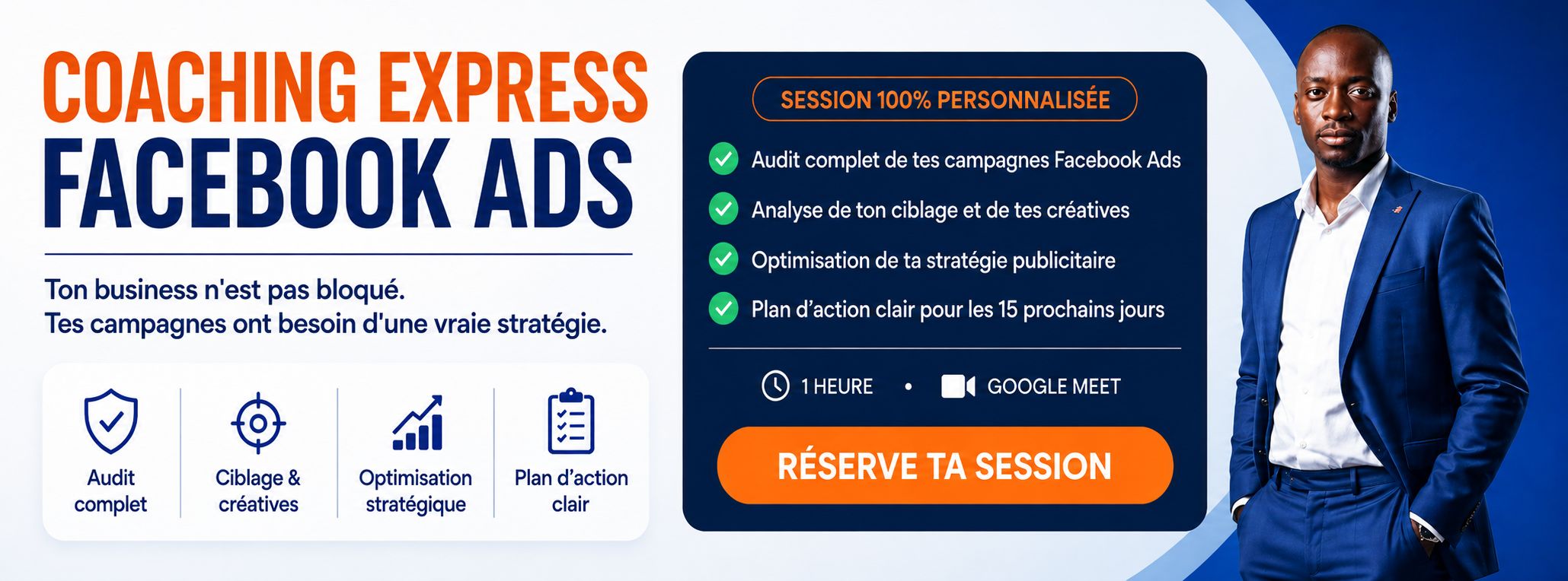 COACHING EXPRESS : PUBLICITÉ FACEBOOK