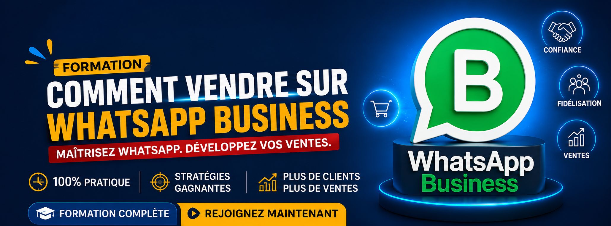 APPRENDRE À VENDRE SUR WHATSAPP BUSINESS.