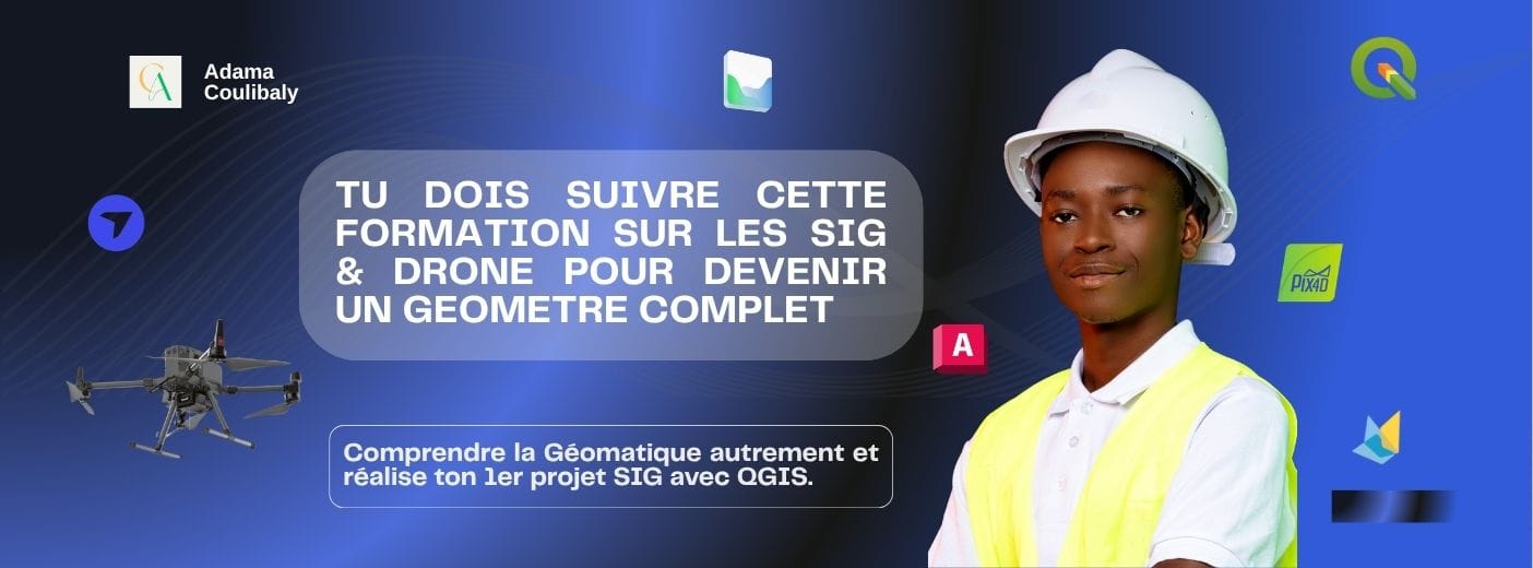 Inscriptions - Formation SIG & Drone ( Octobre 2026 )